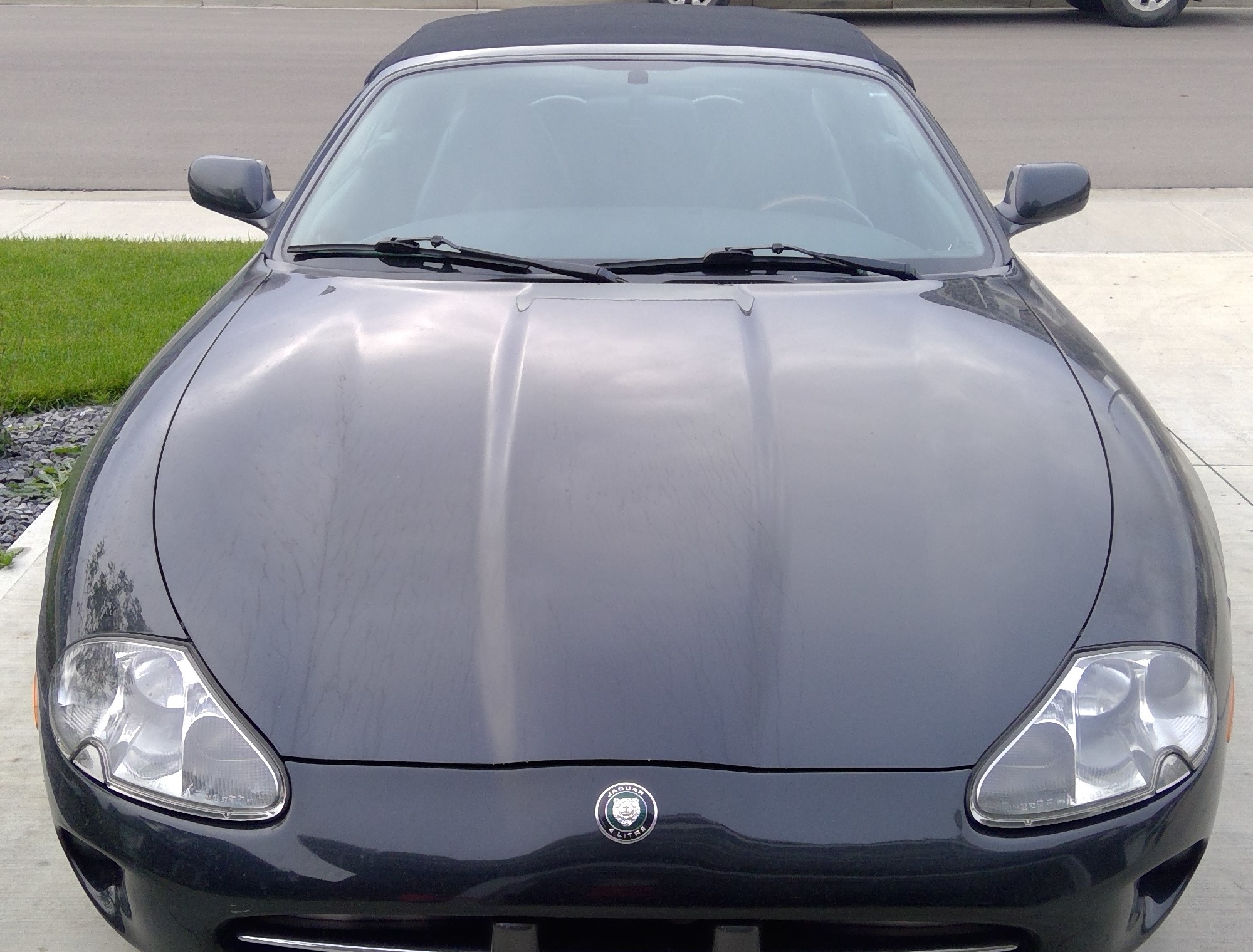 Before Image of Jaguar XK8