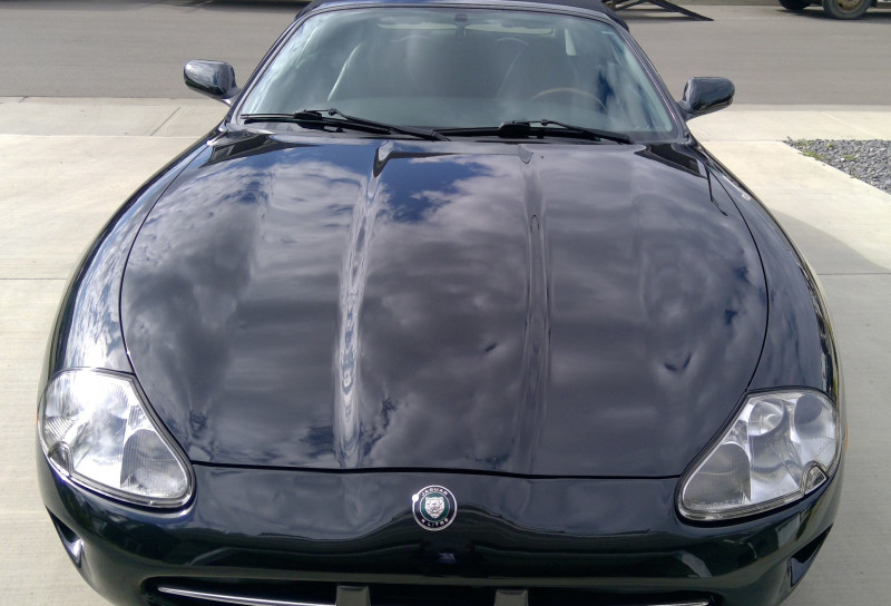 After detailing Image of Jaguar XK8