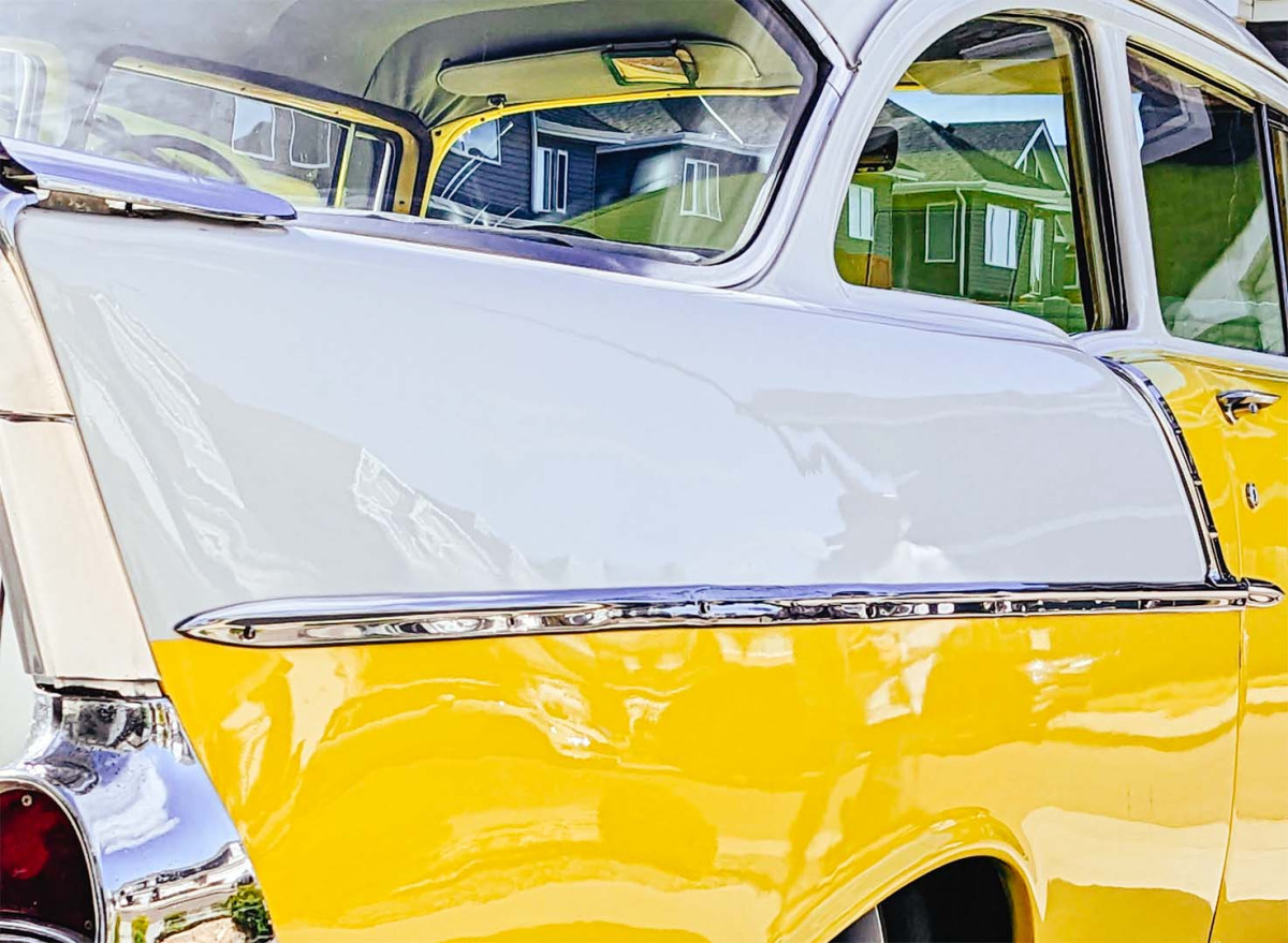 1957 Chevy BelAir Back Detail