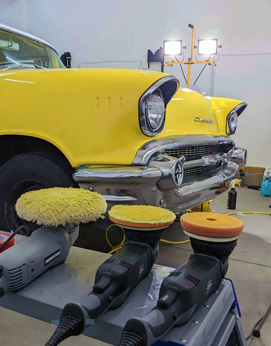 Chevy 1957 BellAir Paint Correction